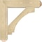 Ekena Millwork Imperial Craftsman Rough Sawn Bracket, Douglas Fir, 6"W x 34"D x 34"H BKT06X34X34IMP04RDF - alternate 2